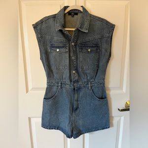 Lulus jean romper